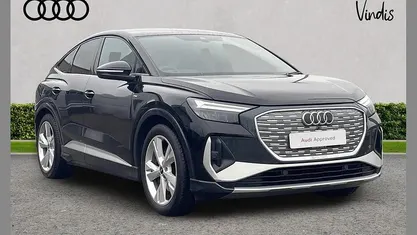 Black Used 2022 Audi Q4 Sportback e-tron S-Line SUV | £26,011 (Fair price)