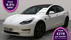 White Used 2022 Tesla Model 3 Long Range Sedan | £18,520 (Fair price)