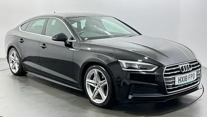 Used 2018 Audi A5 Sportback S-Line Hatchback | £14,989 (Good price)