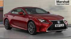 Red Used 2017 Lexus RC300h Sport Line Coupe | £19,202 (Fair price)