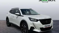White Used 2021 Peugeot 2008 Allure Premium SUV | £14,690 (Fair price)