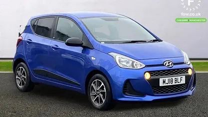 Blue Used 2018 Hyundai i10 GO! Hatchback | £8,699 (Fair price)