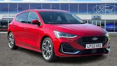 Red Used 2022 Ford Focus ST-Line Hatchback | £17,995 (Fair price)