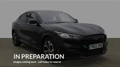 Black Used 2021 Ford Mustang Mach-E Extended Range SUV | £23,920 (Fair price)