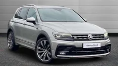 Tungsten silver Used 2019 VW Tiguan R-line SUV | £23,595 (Fair price)