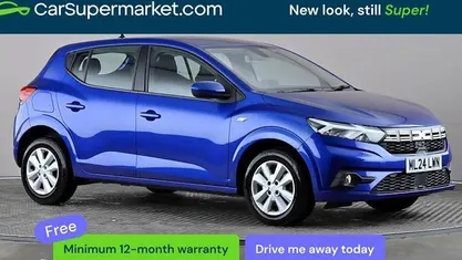 Used Dacia Sandero Expression 91 HP (66 kW) 2024 Blue Hatchback