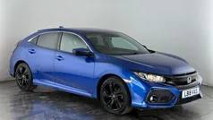 Blue Used 2017 Honda Civic SR Hatchback | £10,850 (Fair price)