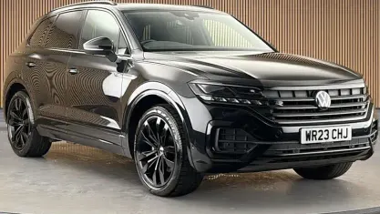 Used VW Touareg Black Edition 231 HP (169 kW) 2022 Grenadilla black SUV