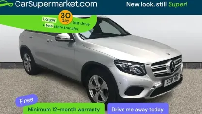 Used Mercedes GLC250 204 HP (150 kW) 2018 Silver Estate