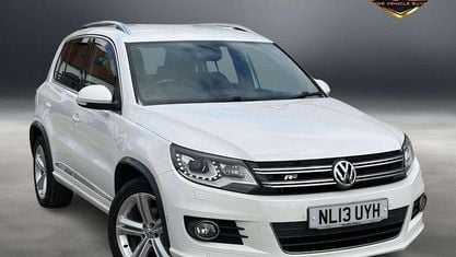 Używany VW Tiguan R-line 140 KM (102 kW) 2013 Biały SUV