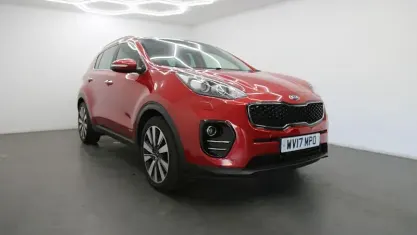 Used Kia Sportage 185 HP (136 kW) 2017 Red SUV