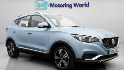 Used MG ZS Exclusive 105 kW (143 HP) 2021 Blue SUV