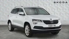 White Used 2018 Skoda Karoq SE L SUV | £13,500 (Fair price)
