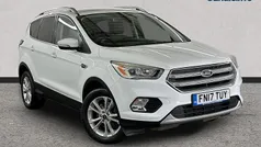 White Used 2017 Ford Kuga Titanium SUV | £10,596 (Fair price)