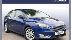 Blue Used 2016 Ford Focus Titanium Hatchback | £7,950 (Good price)