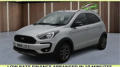 Begagnad Ford Ka Plus Active 86 HK (63 kW) 2019 Silver Halvkombi