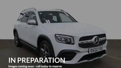 Used Mercedes GLB200 AMG line 163 HP (119 kW) 2022 White SUV