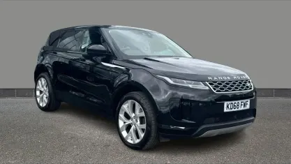 Used Land Rover Range Rover evoque SE 182 HP (133 kW) 2019 Black SUV