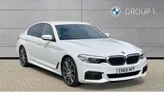 White Used 2019 BMW 540 M Sport Sedan | £26,129 (Fair price)