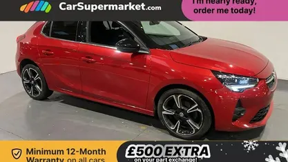 Red Used 2022 Vauxhall Corsa Ultimate Hatchback | £11,997 (Fair price)
