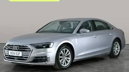 Begagnad Audi A8 Advanced 286 HK (210 kW) 2018 Silver Sedan