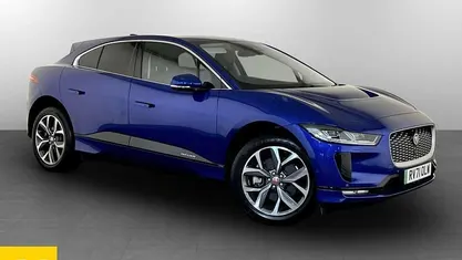 Blue Used 2021 Jaguar I-Pace SUV | £18,695 (Fair price)