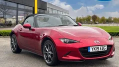 Red Used 2019 Mazda MX5 Inclusive Cabriolet | £18,995 (Fair price)