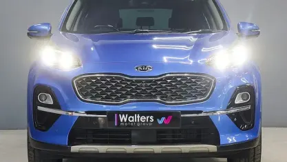 Used Kia Sportage 136 HP (100 kW) 2019 Blue SUV