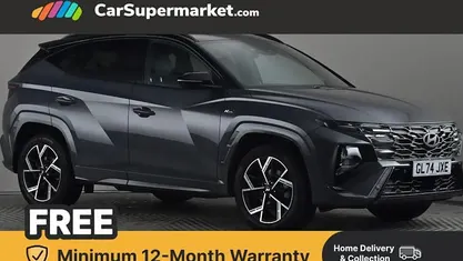 Grey Used 2024 Hyundai Tucson N Line SUV | £27,897 (Fair price)