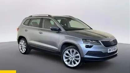 Used Skoda Karoq SE L 116 HP (85 kW) 2020 Grey SUV