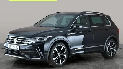 Black Used 2023 VW Tiguan R-line SUV | £27,590 (Fair price)