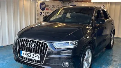Used Audi Q3 S-Line 141 HP (103 kW) 2014 Black SUV