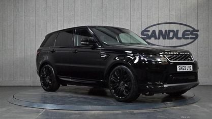 Używany Land Rover Range Rover Sport HSE 306 KM (225 kW) 2019 Czarny SUV
