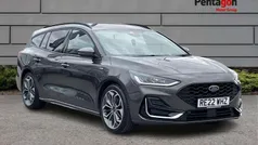 Silver Used 2022 Ford Focus ST-Line Hatchback | £19,854 (Fair price)