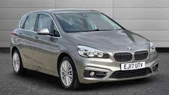 Silver Used 2017 BMW 216 Active Tourer Luxury Line MPV | £11,150 (Good price)