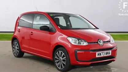 Used VW up! Black Edition 65 HP (47 kW) 2023 Red Hatchback