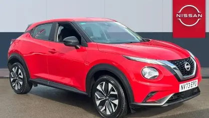 Used Nissan Juke Acenta 114 HP (83 kW) 2023 Red SUV