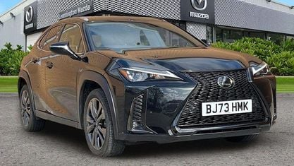 Usado Lexus UX 250h Sport Design Packet 184 CV (135 kW) 2023 Negro SUV