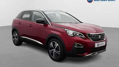 Red Used 2017 Peugeot 3008 Allure Hatchback | £13,649 (Fair price)