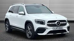 White Used 2021 Mercedes GLB200 AMG Line Premium Plus SUV | £30,395 (Fair price)