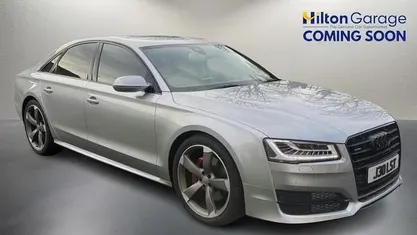 Silver Used 2017 Audi A8 Black Edition Sedan | £18,050 (Fair price)