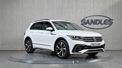Used VW Tiguan R-line 150 HP (110 kW) 2023 White SUV