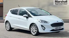 White Used 2019 Ford Fiesta Titanium Hatchback | £10,549 (Fair price)