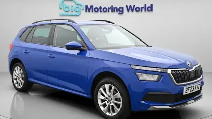 Begagnad Skoda 110 R SE Drive 110 HK (80 kW) 2023 Blå Halvkombi