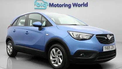 Used Vauxhall Crossland X S 110 HP (80 kW) 2019 Blue SUV