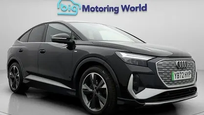 Used Audi Q4 Sportback e-tron S-Line 125 kW (170 HP) 2022 Black SUV