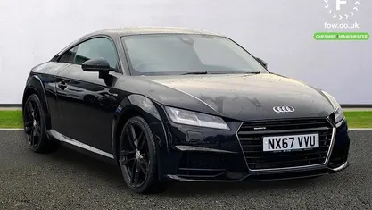 Black Used 2017 Audi TT S-Line Coupe | £17,199 (Fair price)