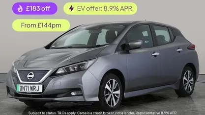 Grey Used 2021 Nissan Leaf Acenta Hatchback | £8,283 (Fair price)