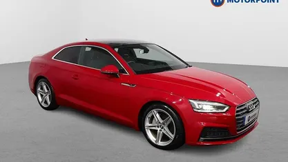Red Used 2017 Audi A5 S-Line Coupe | £20,449 (Super price)
