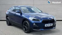 Mediterranean blue Used 2020 BMW X2 Sport Line SUV | £20,645 (Fair price)